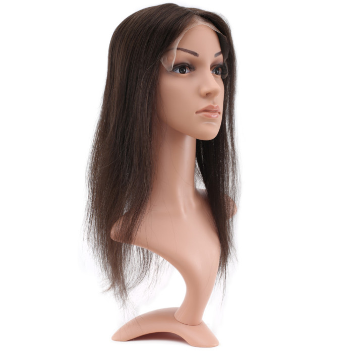Komple Tığ İşçiliği Ön Kısmı Ekstra Tül Koyu Kestane Baby Taban Tepelik - 15x17cm - 2 Komple Tığ İşçiliği Ön Kısmı Ekstra Tül Koyu Kestane Baby Taban Tepelik - 15x17cm - 2