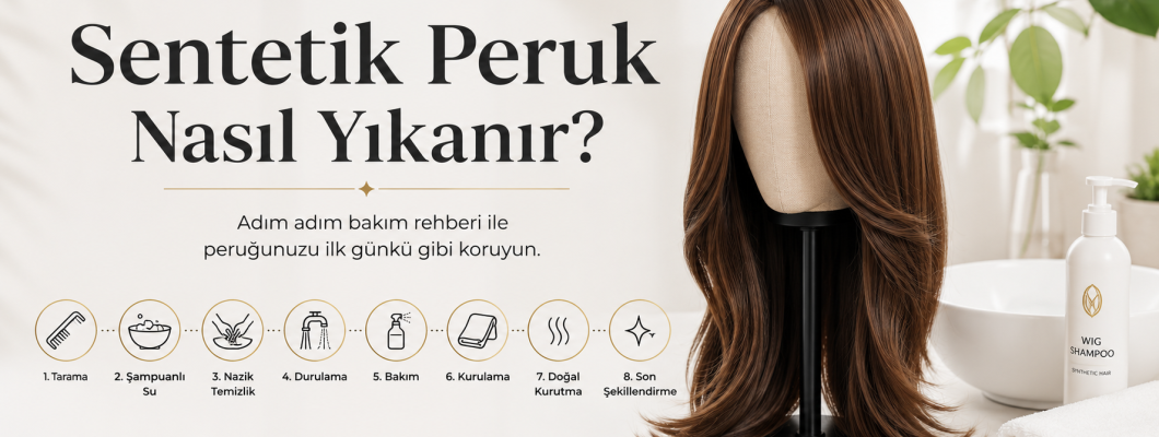 Sentetik Peruk Nasıl Yıkanır? Sentetik Peruk Nasıl Yıkanır?